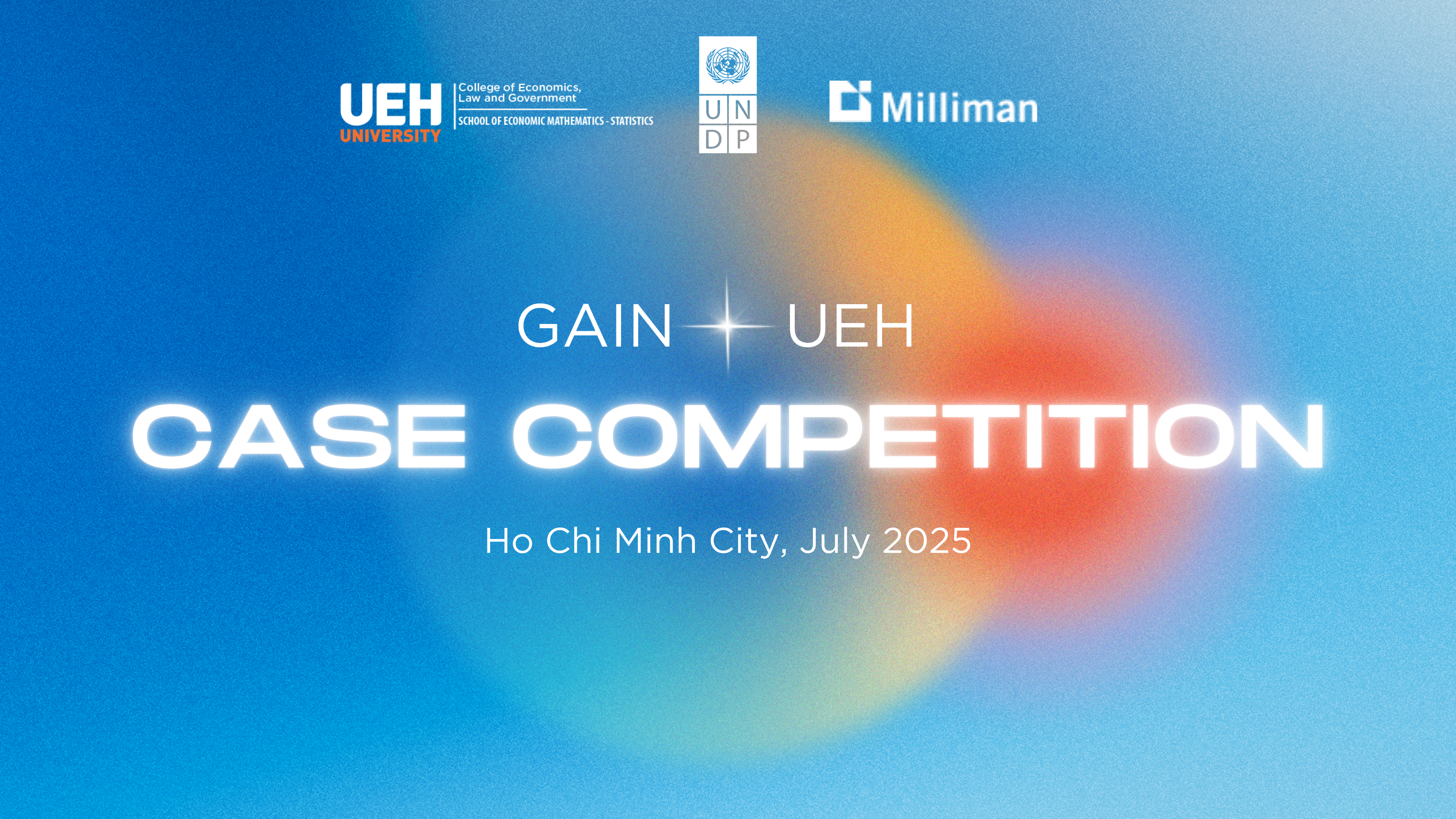 THÔNG BÁO MỜI SINH VIÊN ĐĂNG KÝ THAM DỰ CỔ VŨ CUỘC THI CASE COMPETITION DO GAIN VÀ KHOA TOÁN - THỐNG KÊ TỔ CHỨC